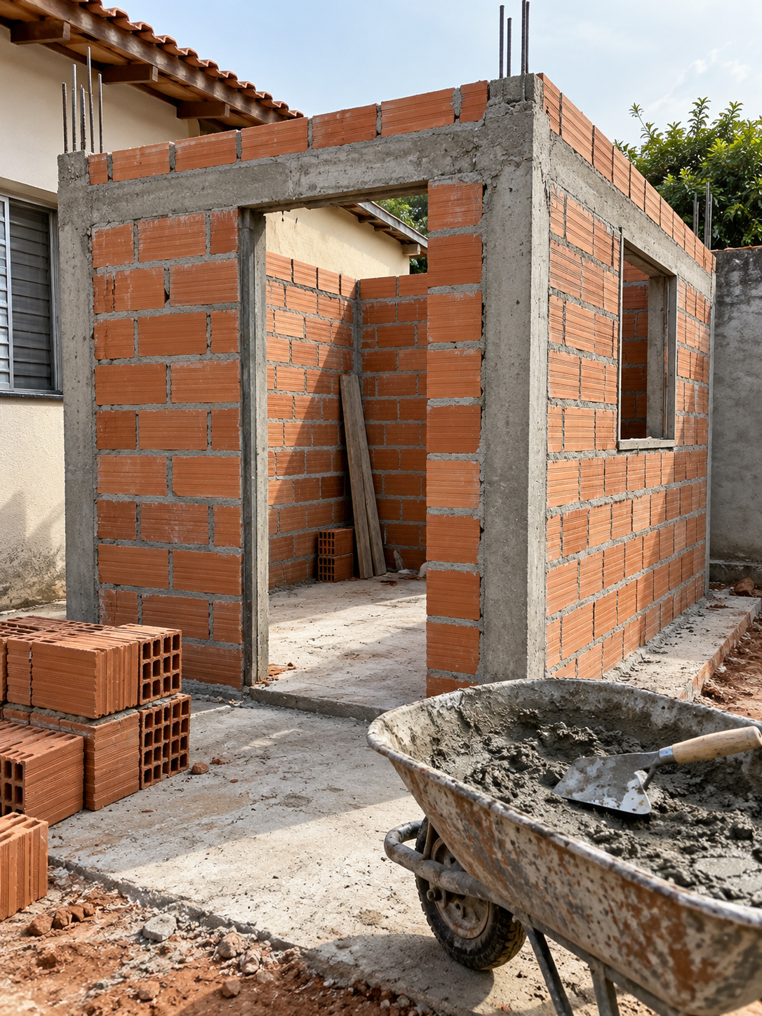 Imagem ilustrativa de Construção ou ampliação